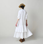 45R Broadcloth Tiered Dress