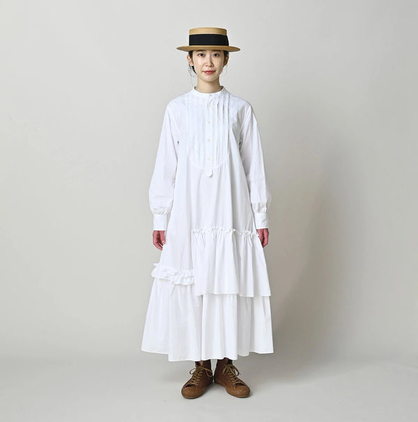 45R Broadcloth Tiered Dress