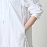 45R Broadcloth Tiered Dress