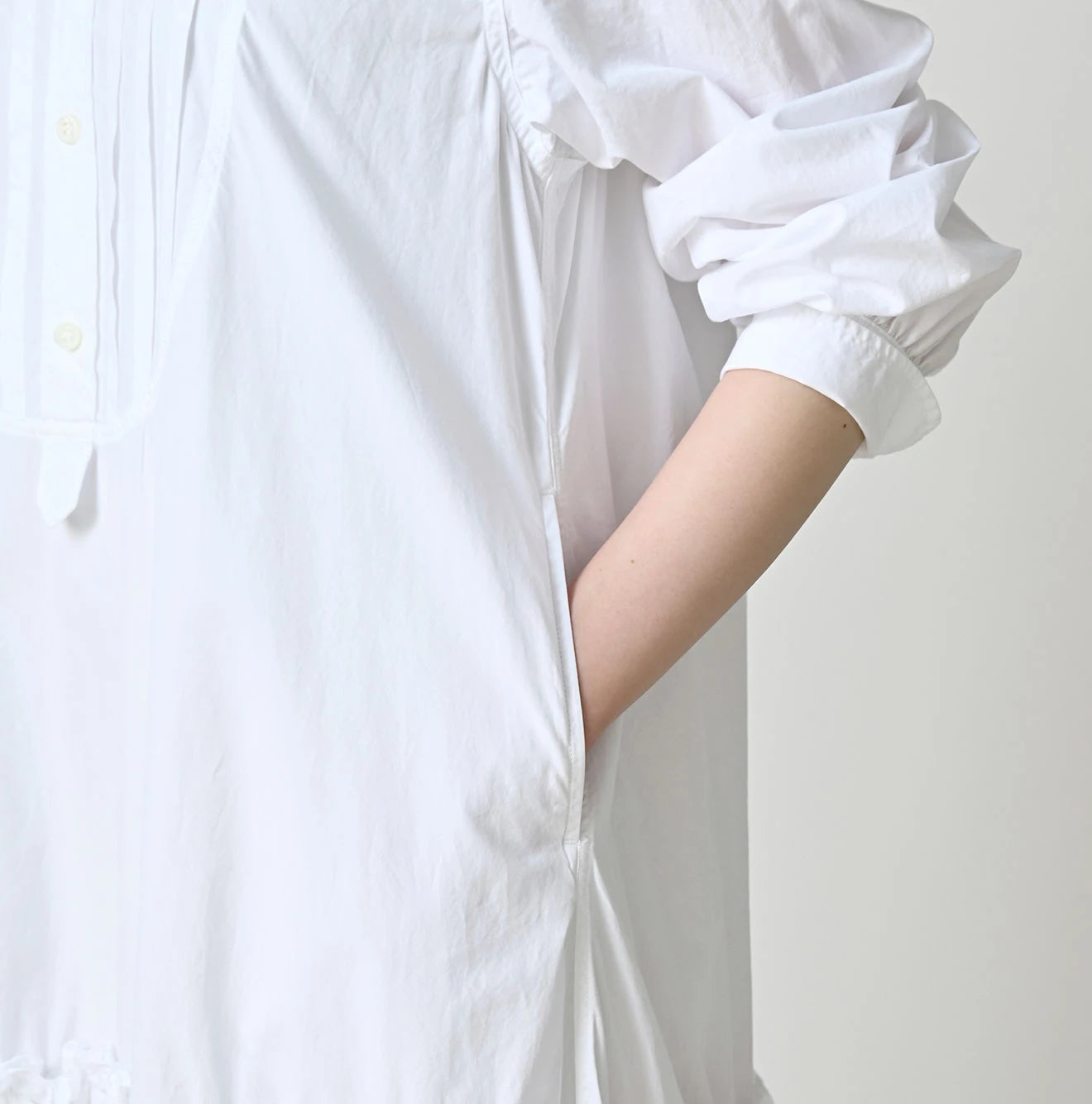 45R Broadcloth Tiered Dress - Image 8