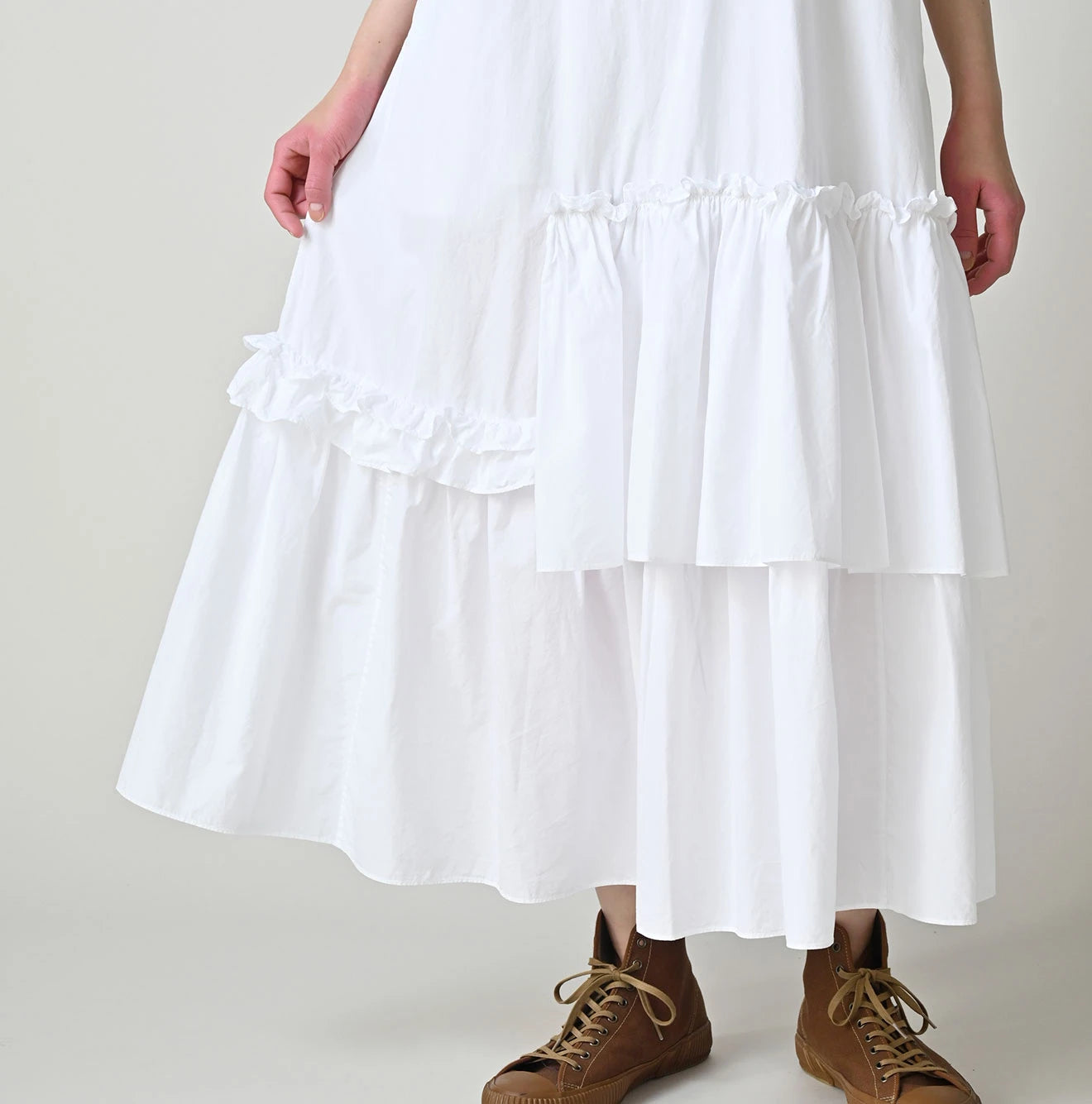 45R Broadcloth Tiered Dress - Image 9