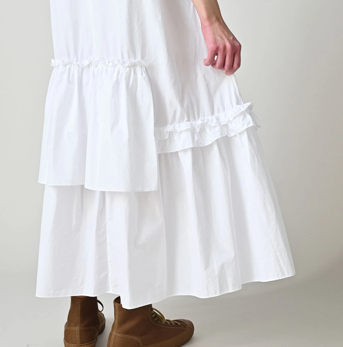 45R Broadcloth Tiered Dress - Image 11