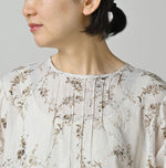 45R Linen Campanula Pintuck Dress