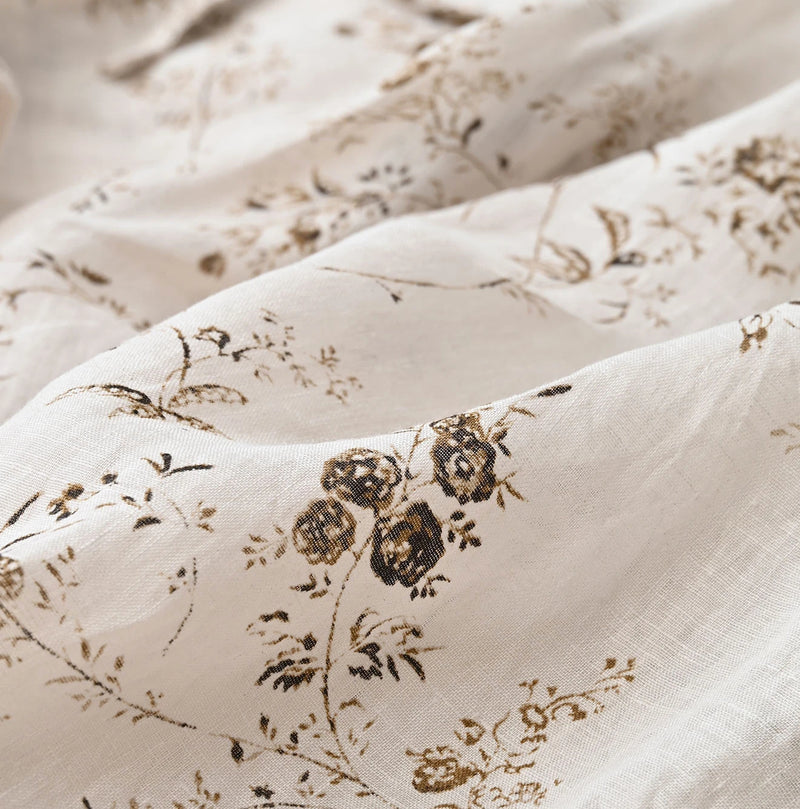 45R Linen Campanula Pintuck Dress - Image 23