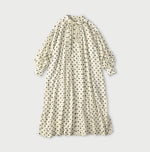 45R Gauze Polka Dot Wrap Skirt