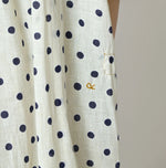 45R Gauze Polka Dot Wrap Skirt