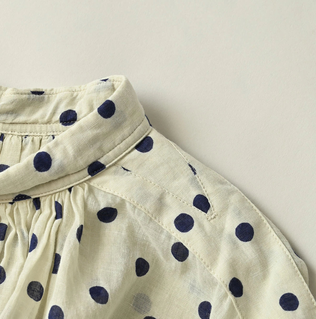 45R Gauze Polka Dot Wrap Skirt