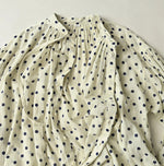 45R Gauze Polka Dot Wrap Skirt