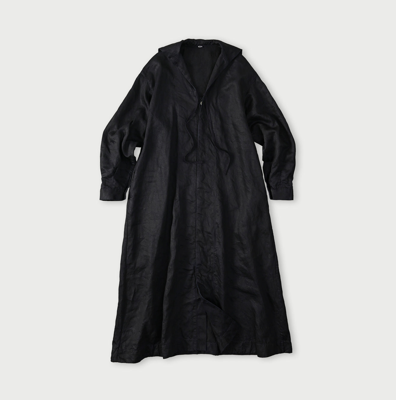 Indigo Linen Sateen Sailor Dress - Image 1