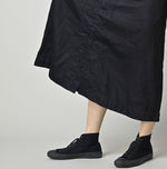 Indigo Linen Sateen Sailor Dress