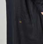 Indigo Linen Sateen Sailor Dress