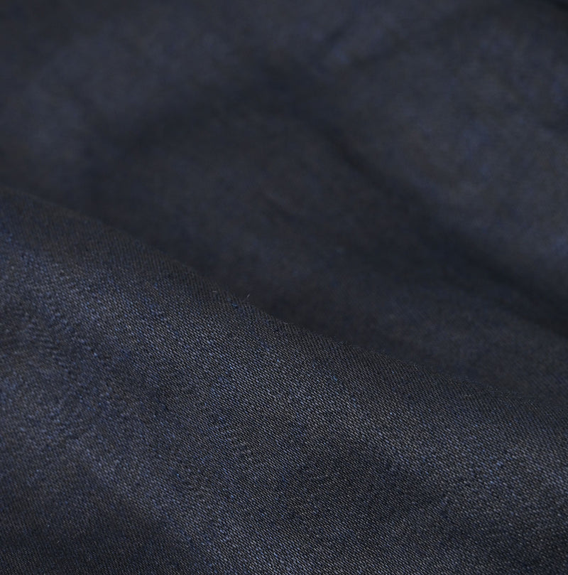Indigo Linen Sateen Sailor Dress - Image 18
