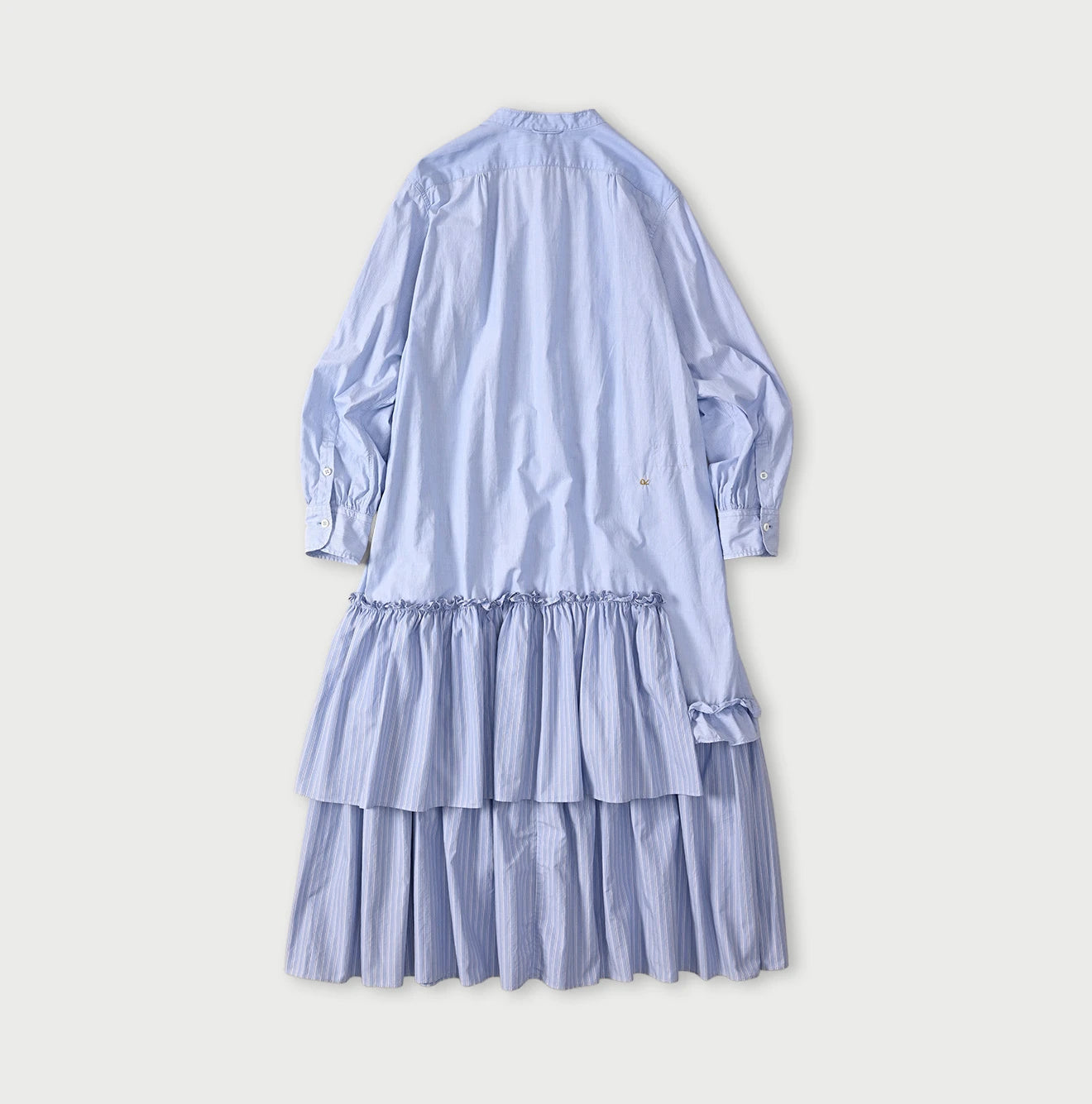 45R Broadcloth Mix Tiered Dress - Image 15