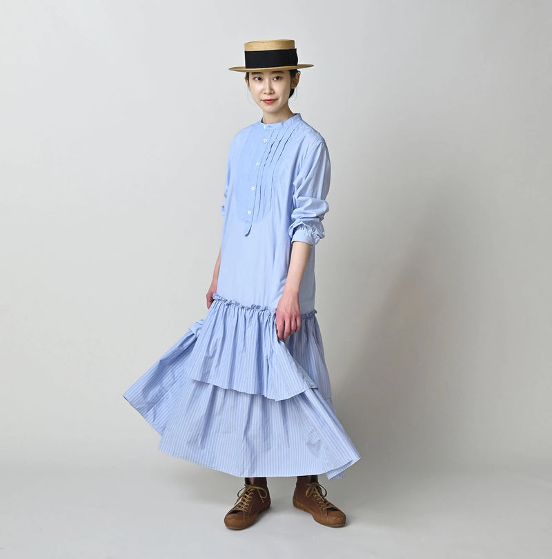 45R Broadcloth Mix Tiered Dress - Image 3