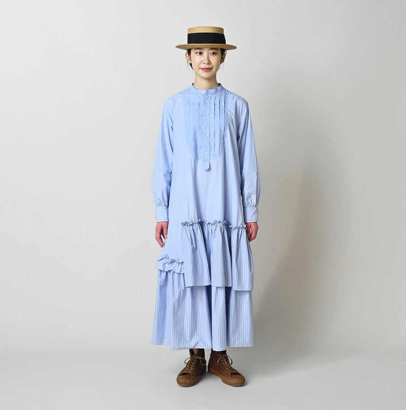 45R Broadcloth Mix Tiered Dress - Image 6
