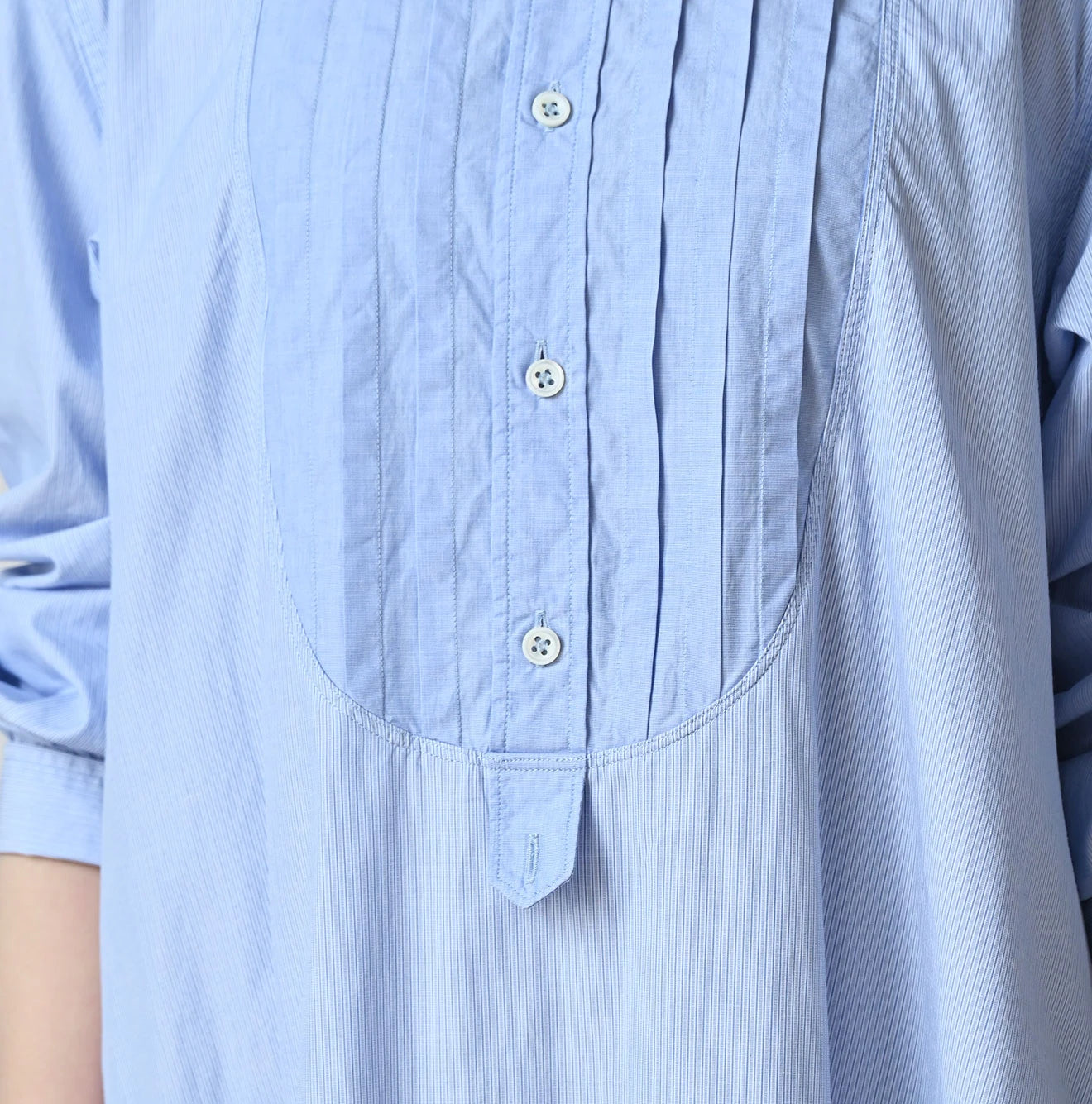 45R Broadcloth Mix Tiered Dress - Image 8