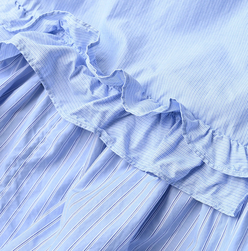 45R Broadcloth Mix Tiered Dress - Image 21