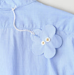 45R Broadcloth Mix Tiered Dress
