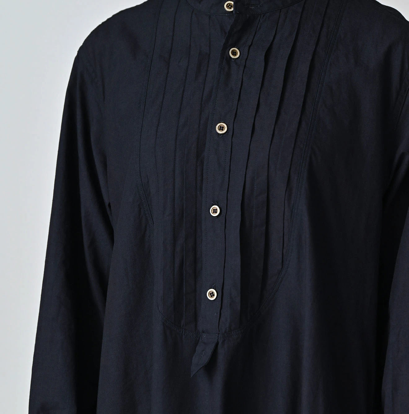 45R Indigo Batiste Tiered M-Dress - Image 6