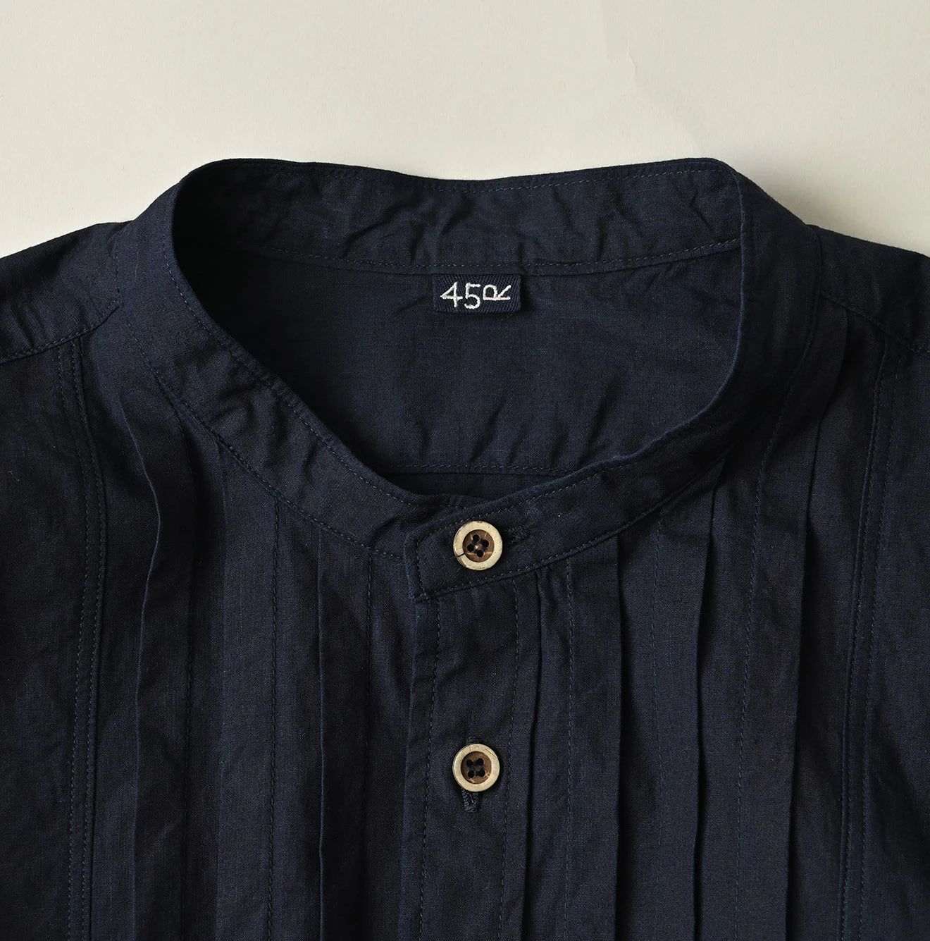 45R Indigo Batiste Tiered M-Dress - Image 13