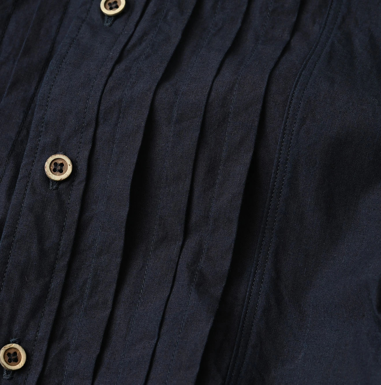 45R Indigo Batiste Tiered M-Dress - Image 15