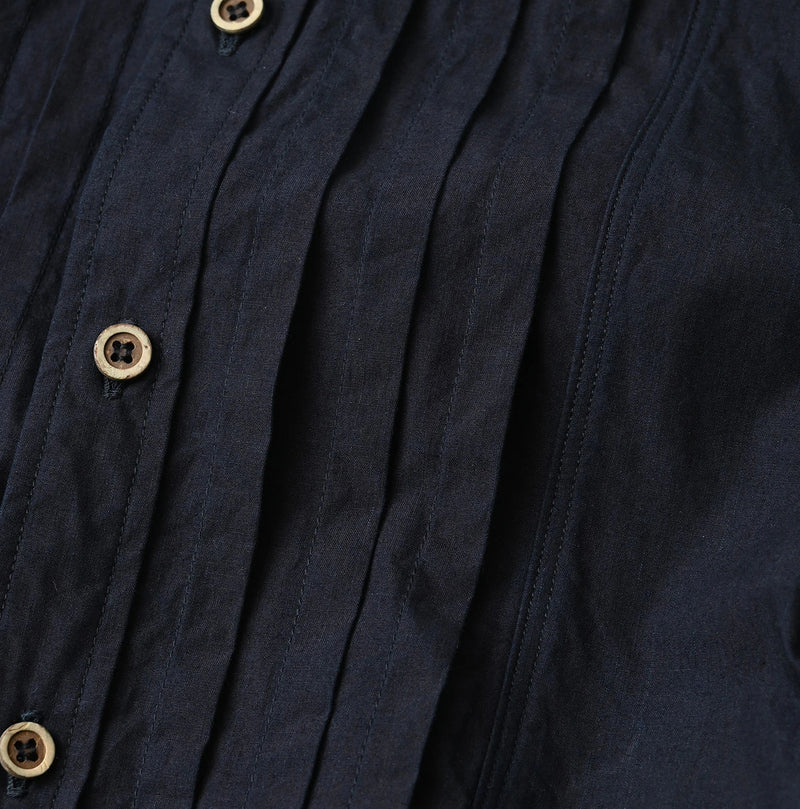 45R Indigo Batiste Tiered M-Dress - Image 15