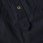 45R Indigo Batiste Tiered M-Dress