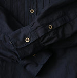 45R Indigo Batiste Tiered M-Dress
