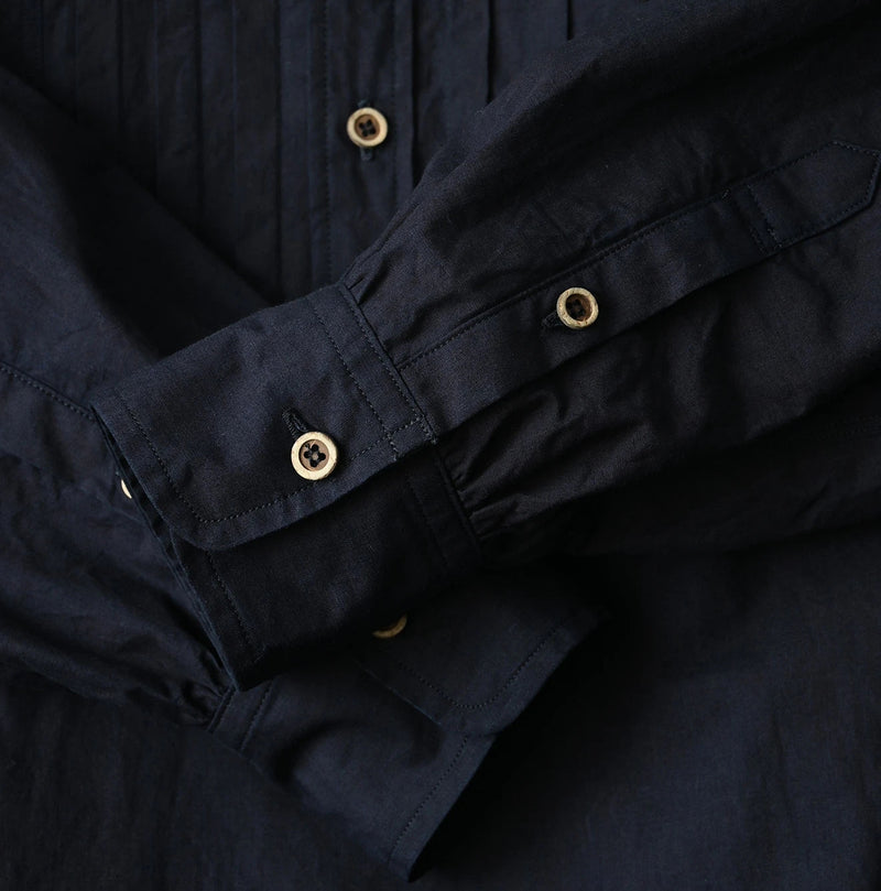 45R Indigo Batiste Tiered M-Dress - Image 17
