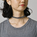 45R Plain Weave x Jersey Frilled Dress