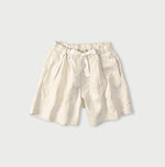 Linen Sateen Easy Short Pants
