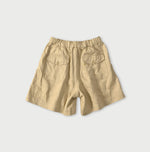 Linen Sateen Easy Short Pants