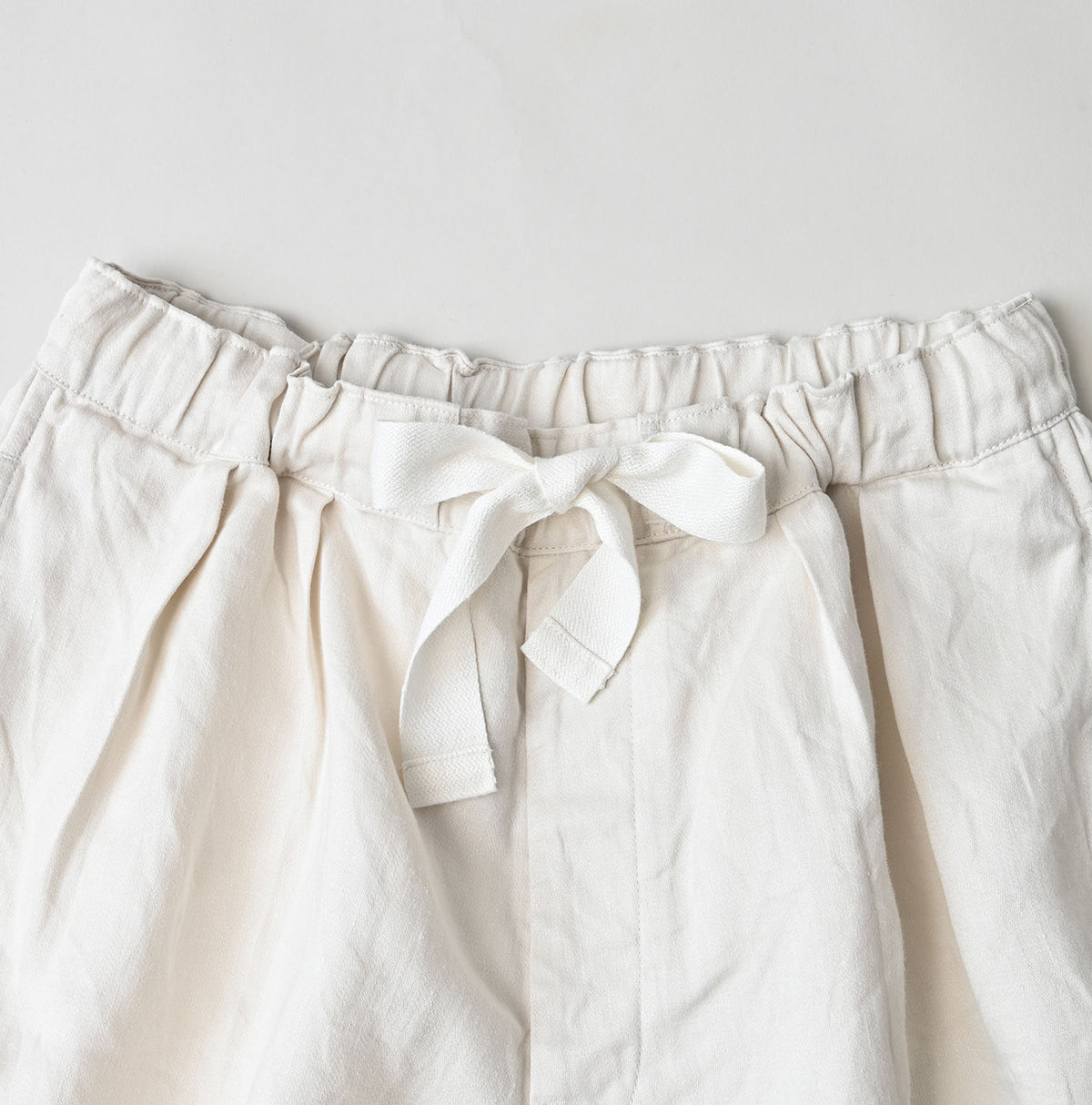 Linen Sateen Easy Short Pants
