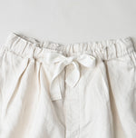Linen Sateen Easy Short Pants