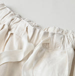 Linen Sateen Easy Short Pants