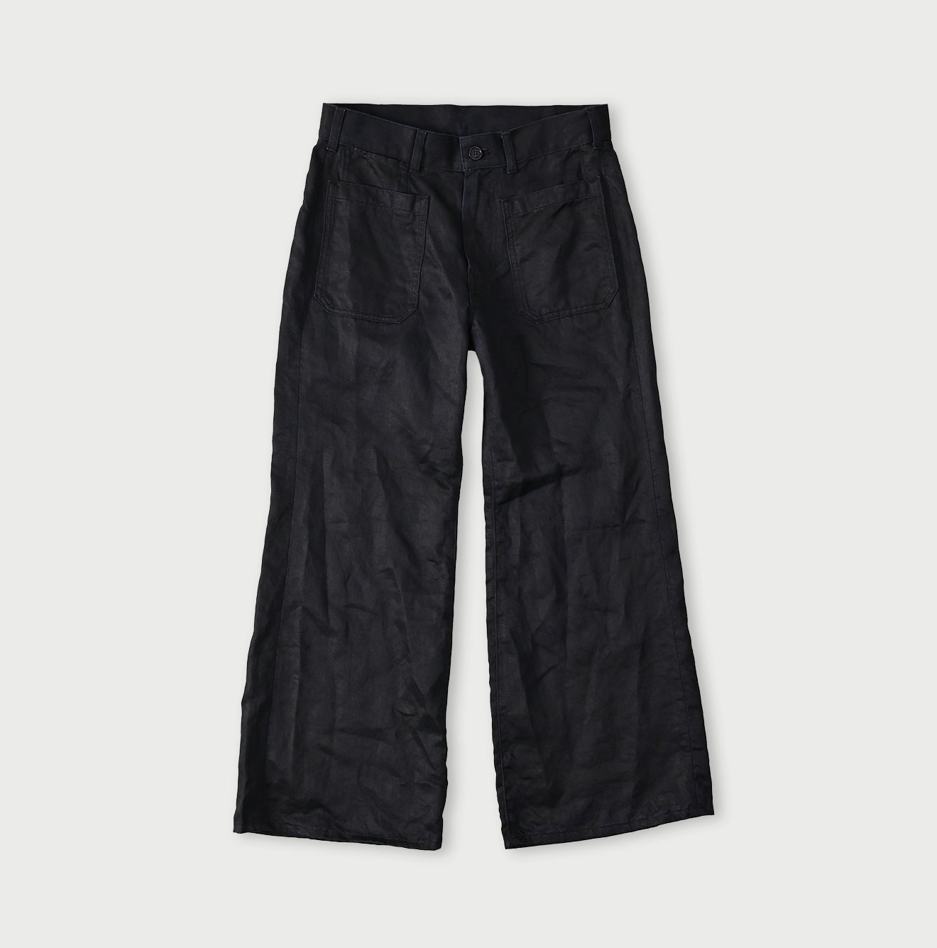 Indigo Linen Sateen Hippie Bachihime - Image 1