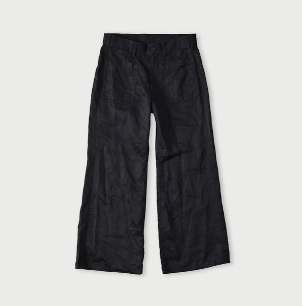 Indigo Linen Sateen Hippie Bachihime