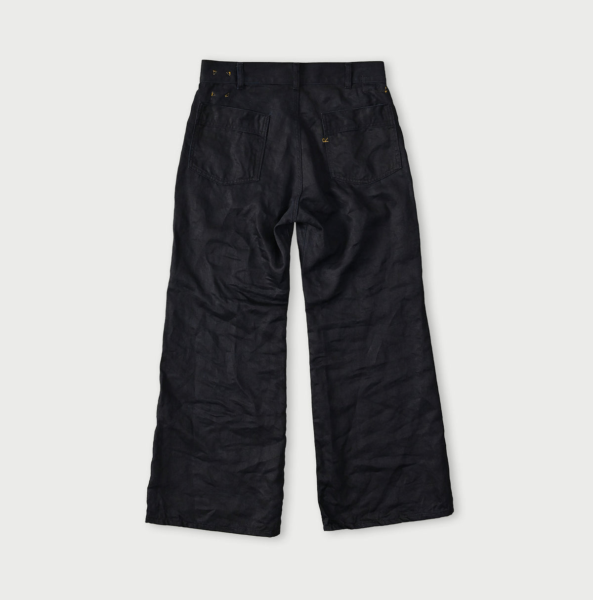 Indigo Linen Sateen Hippie Bachihime