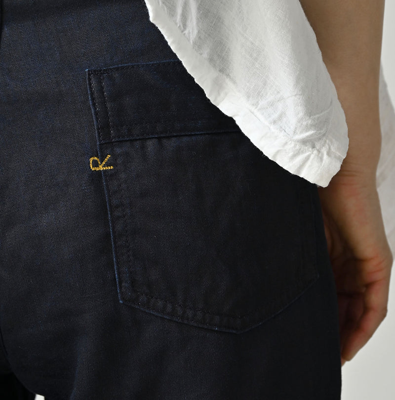 Indigo Linen Sateen Hippie Bachihime - Image 9