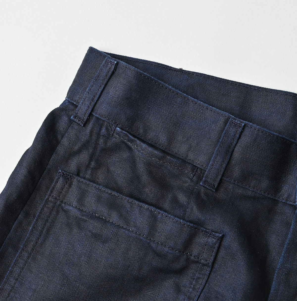 Indigo Linen Sateen Hippie Bachihime