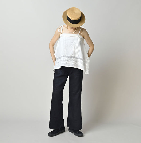 Indigo Linen Sateen Hippie Bachihime