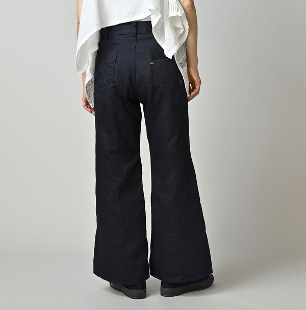 Indigo Linen Sateen Hippie Bachihime