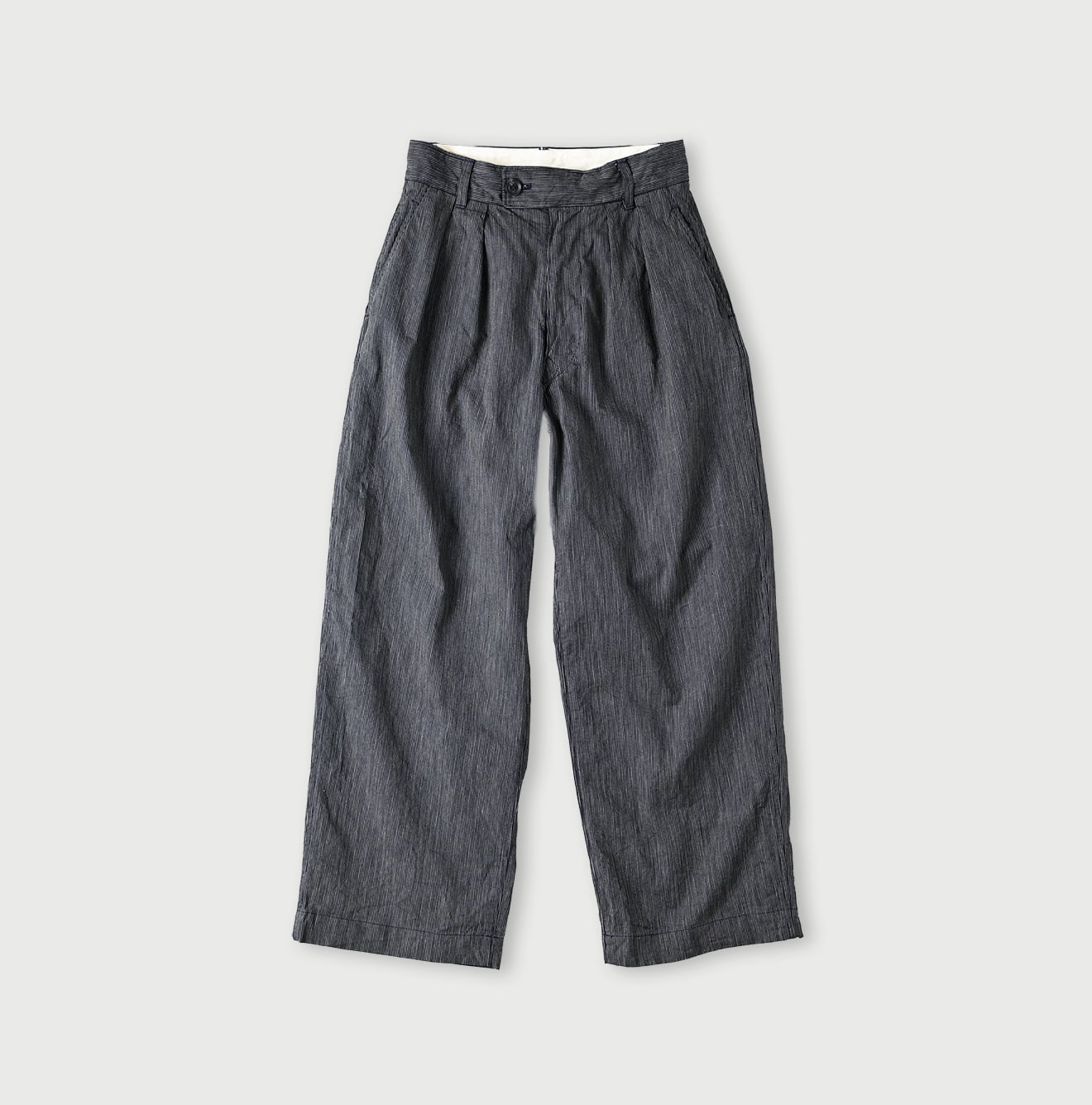 45R Indigo Cook Serge Charlotte Baggy Pants - Image 2