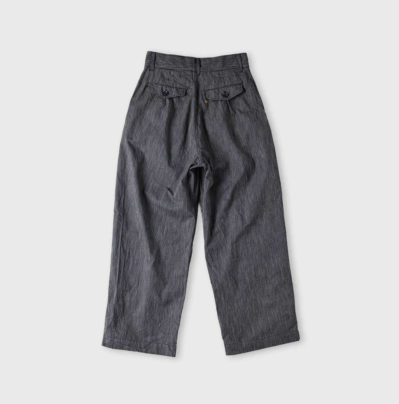 45R Indigo Cook Serge Charlotte Baggy Pants - Image 12