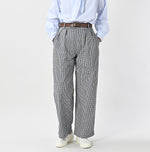 45R Indigo Cook Serge Charlotte Baggy Pants