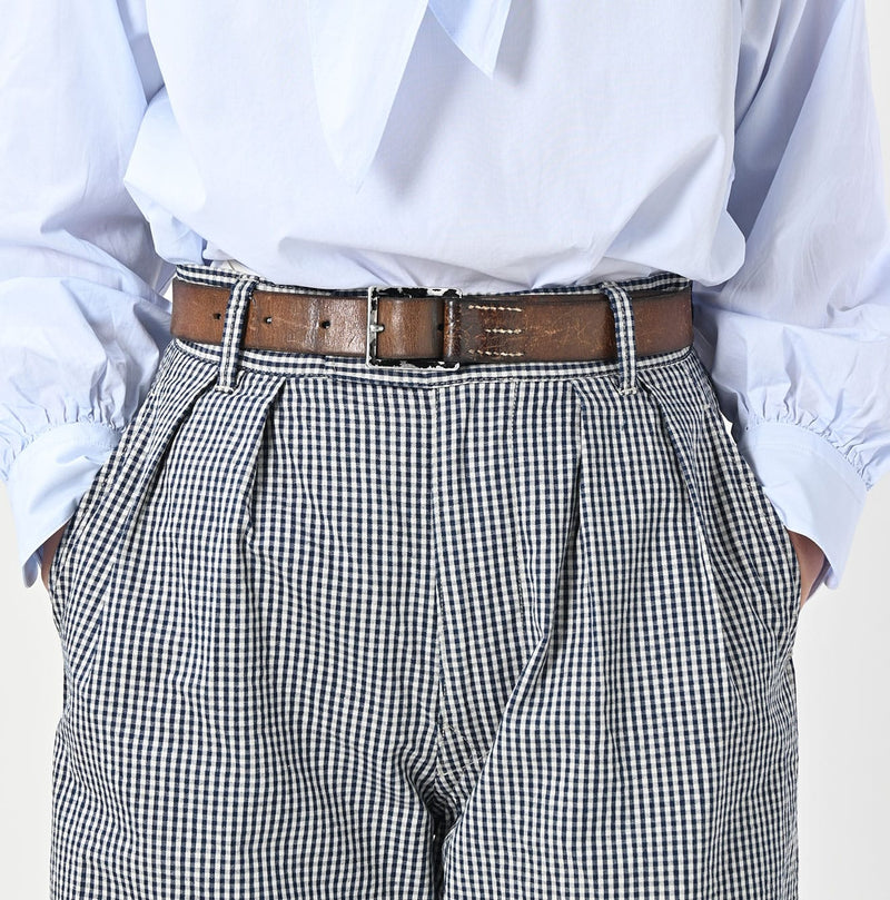 45R Indigo Cook Serge Charlotte Baggy Pants - Image 8