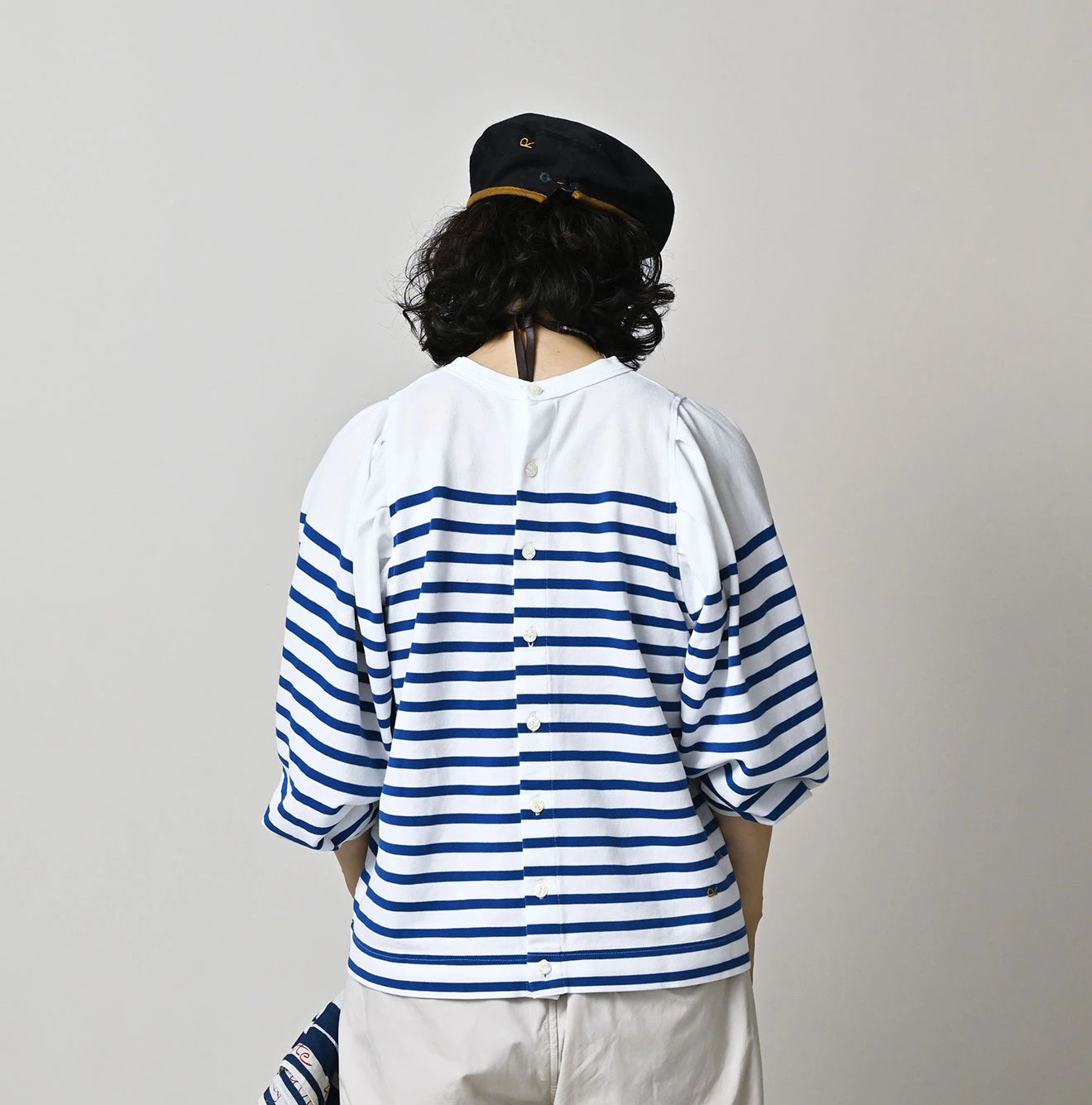 45R Basque Tuck Blouse - Image 6