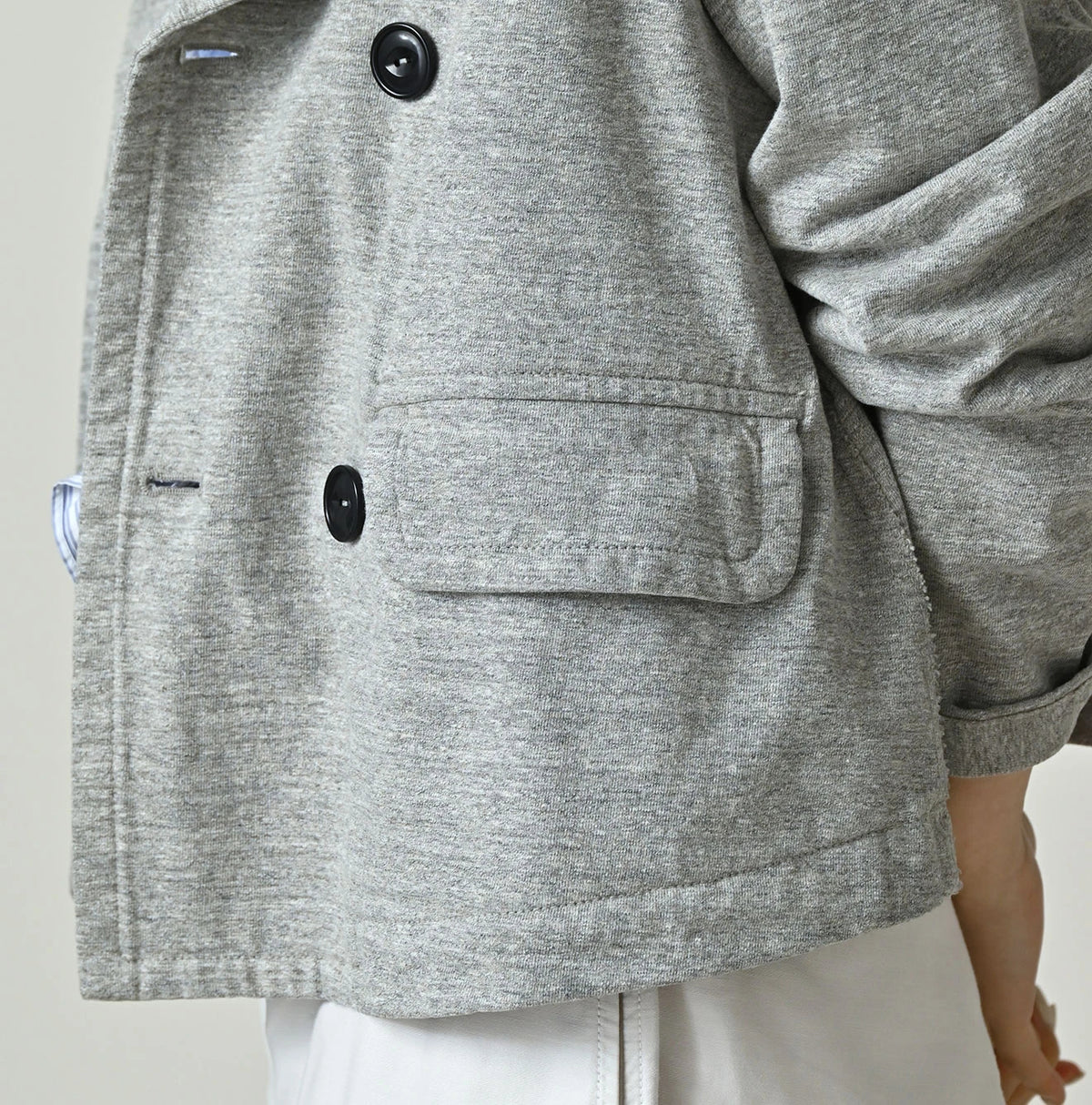 45R Dekoboko Tenjiku Annie Double Jacket (Top-Dyed)