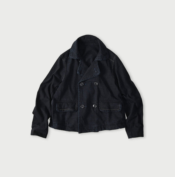 Indigo Dekoboko Tenjiku Annie Double Jacket