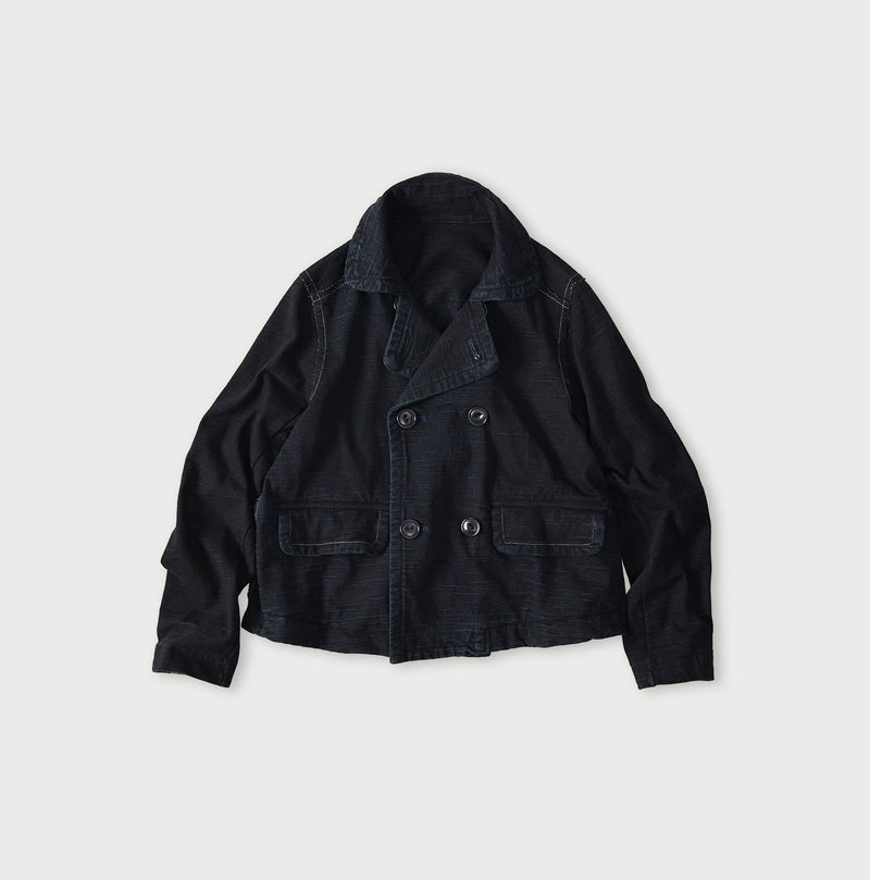 Indigo Dekoboko Tenjiku Annie Double Jacket - Image 1
